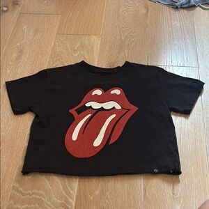 Black Graphic Kids T-Shirt